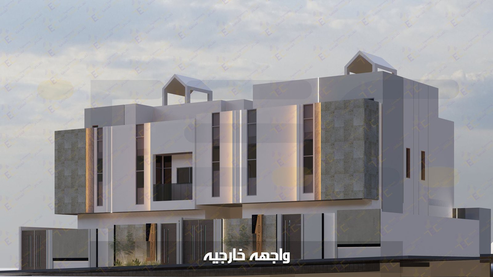 تهندس - تصميم واجهه خارجية (3)