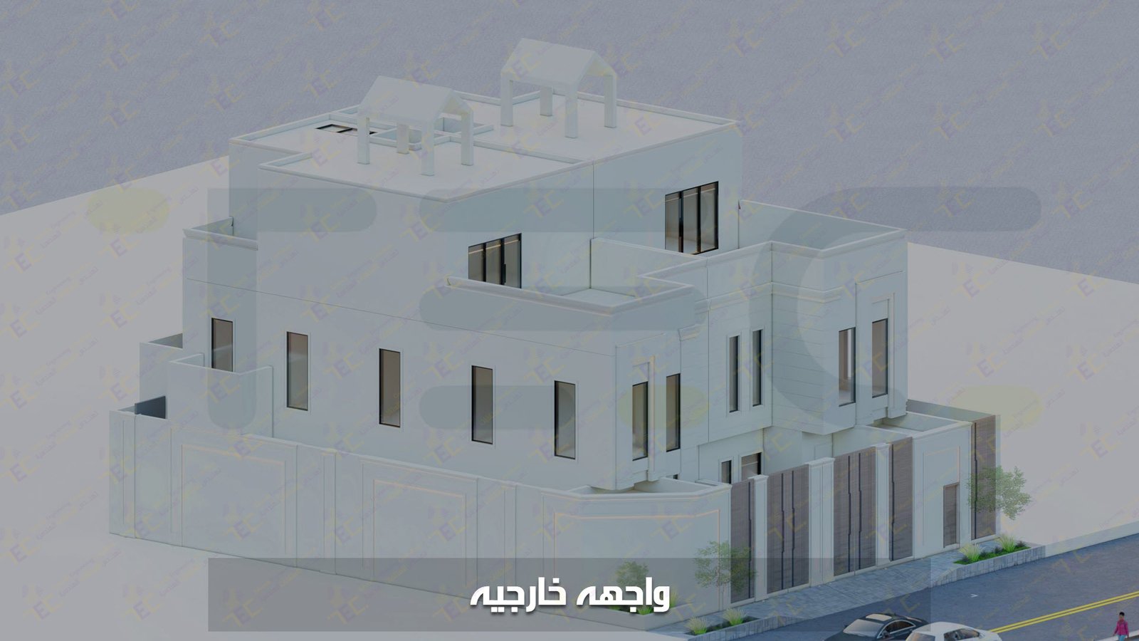 تهندس - تصميم واجهه خارجية (4)